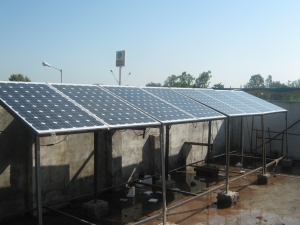 Solar Panel for Petrol Pump